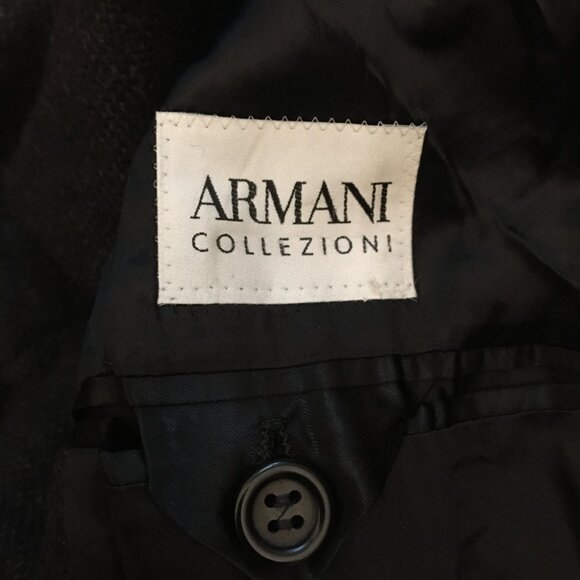 Giorgio Armani Collezioni 100% Cashmere Overcoat - Picture 2 of 9